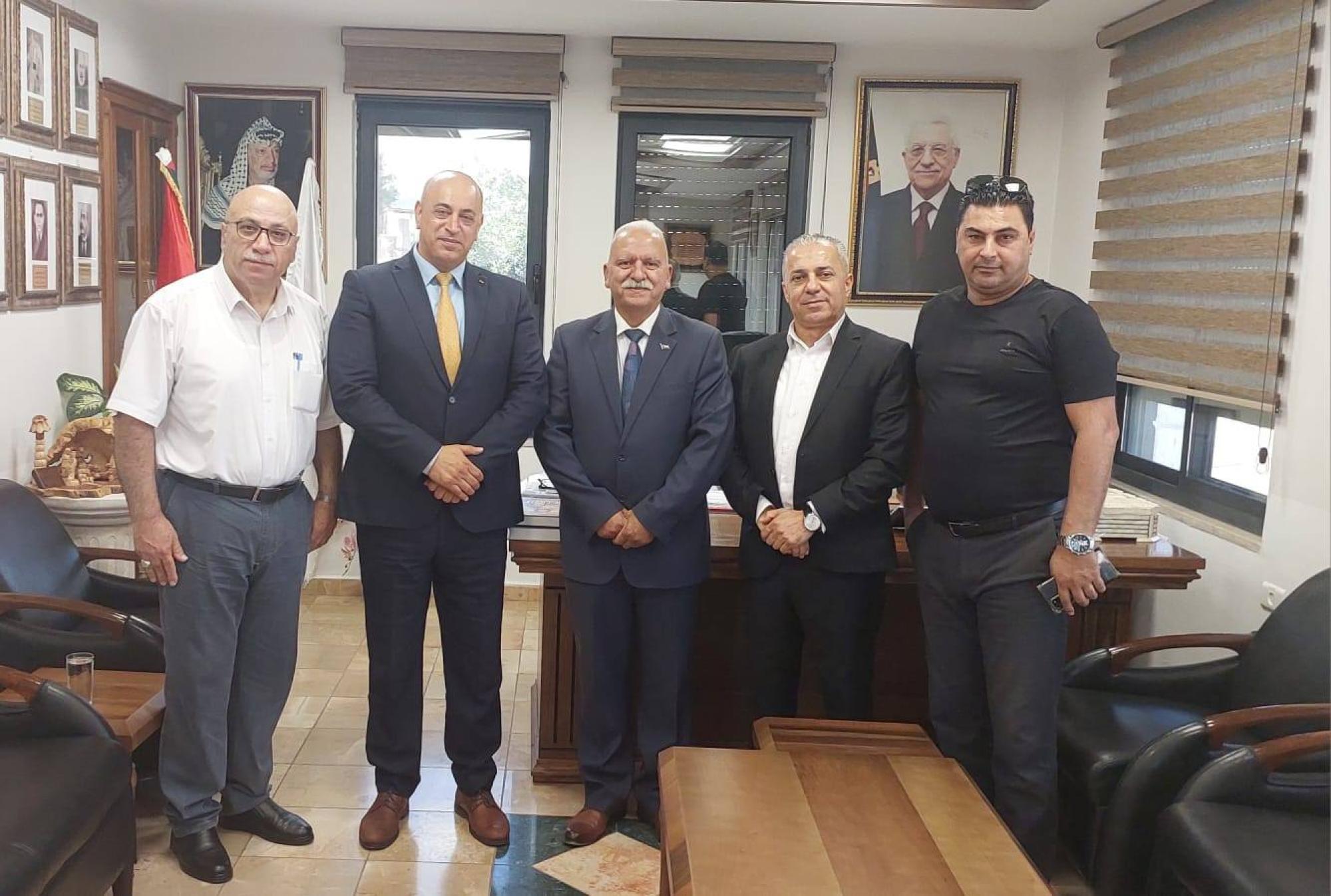 تعزيز العمل المشترك مع محافظة بيت لحم 